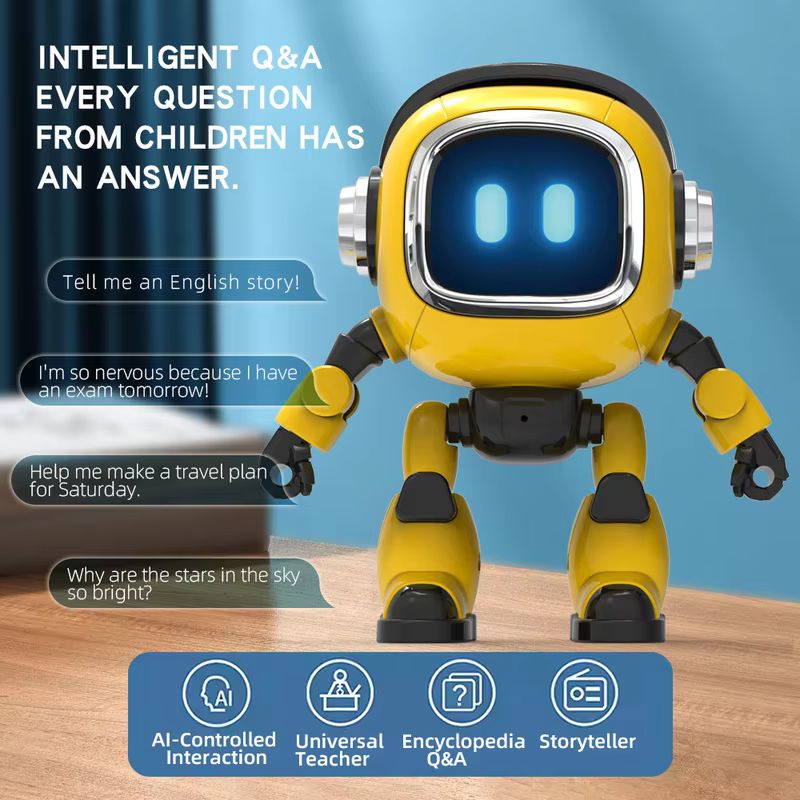 Remote Control Toys - Giocattolo Robot Intelligente AI, Robot Interattivo