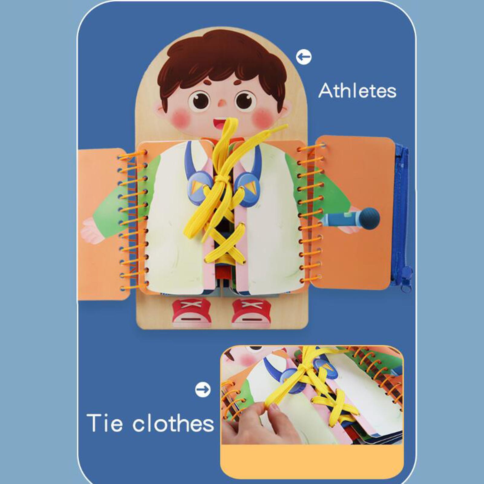Montessori Wooden Busy Board Toddler - Tavola delle Attività Montessori per Bambini,