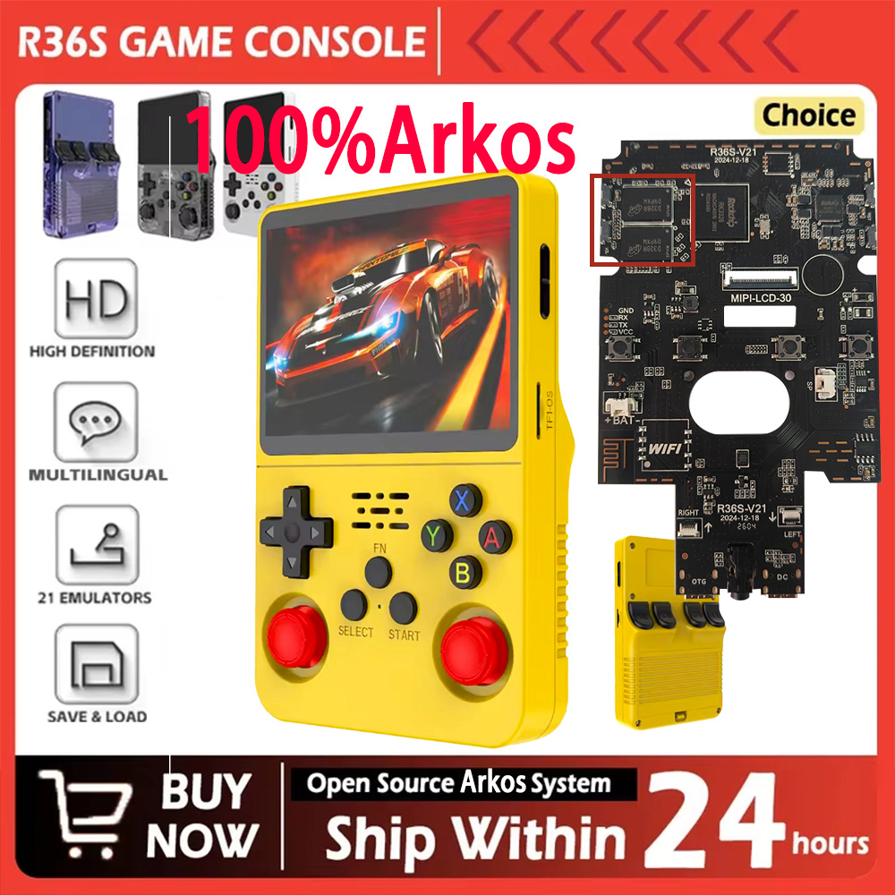 R36S Nuova Console di Gioco Re - Retro Handheld Game Console R36S recensione e prezzo