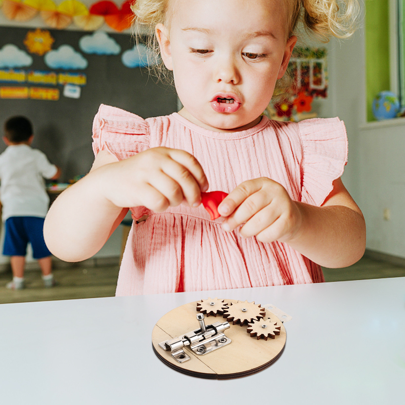 Set di 6 pannelli sensoriali i - Montessori Wooden Busy Board Toddler recensione e prezzo