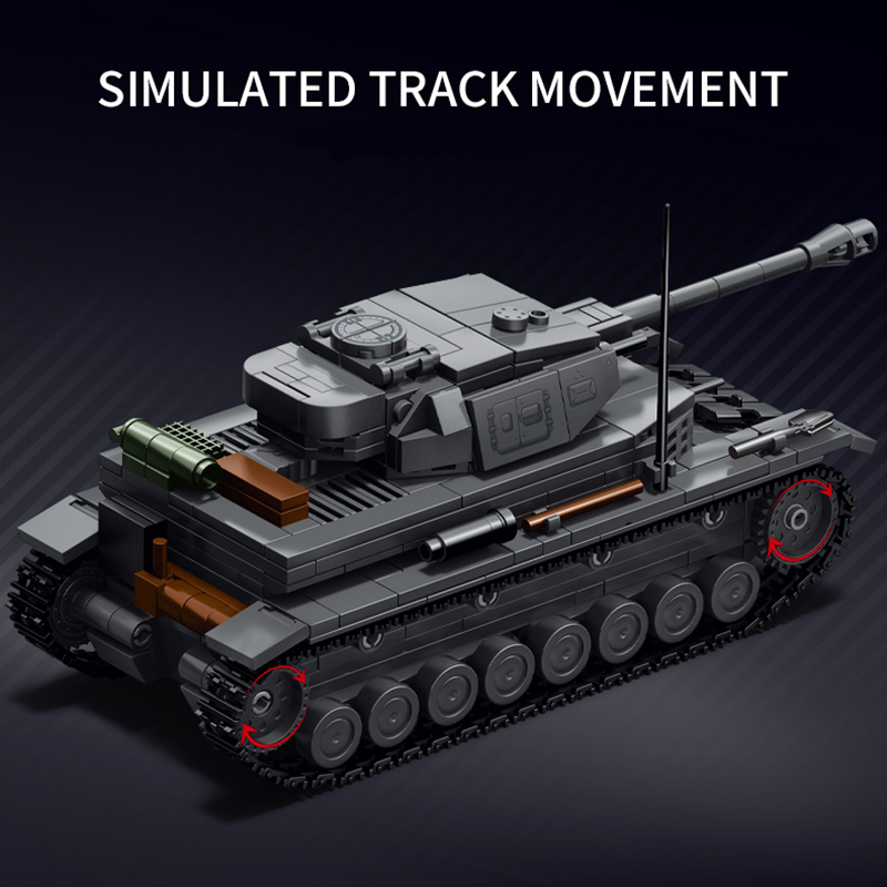 Modellino in Scala 1/35 del Pa - Lego Compatible Military Tank recensione e prezzo