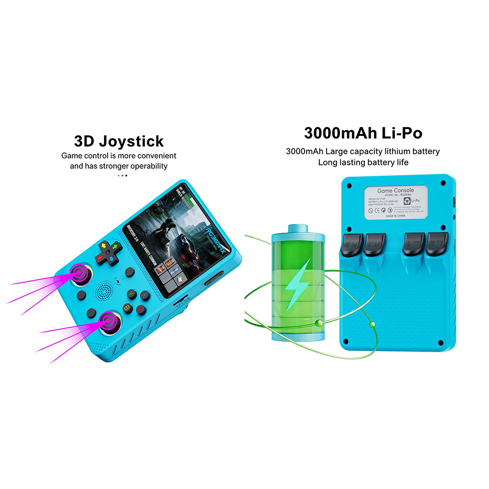 RG36MAX, console portatile per - Retro Handheld Game Console R36S recensione e prezzo