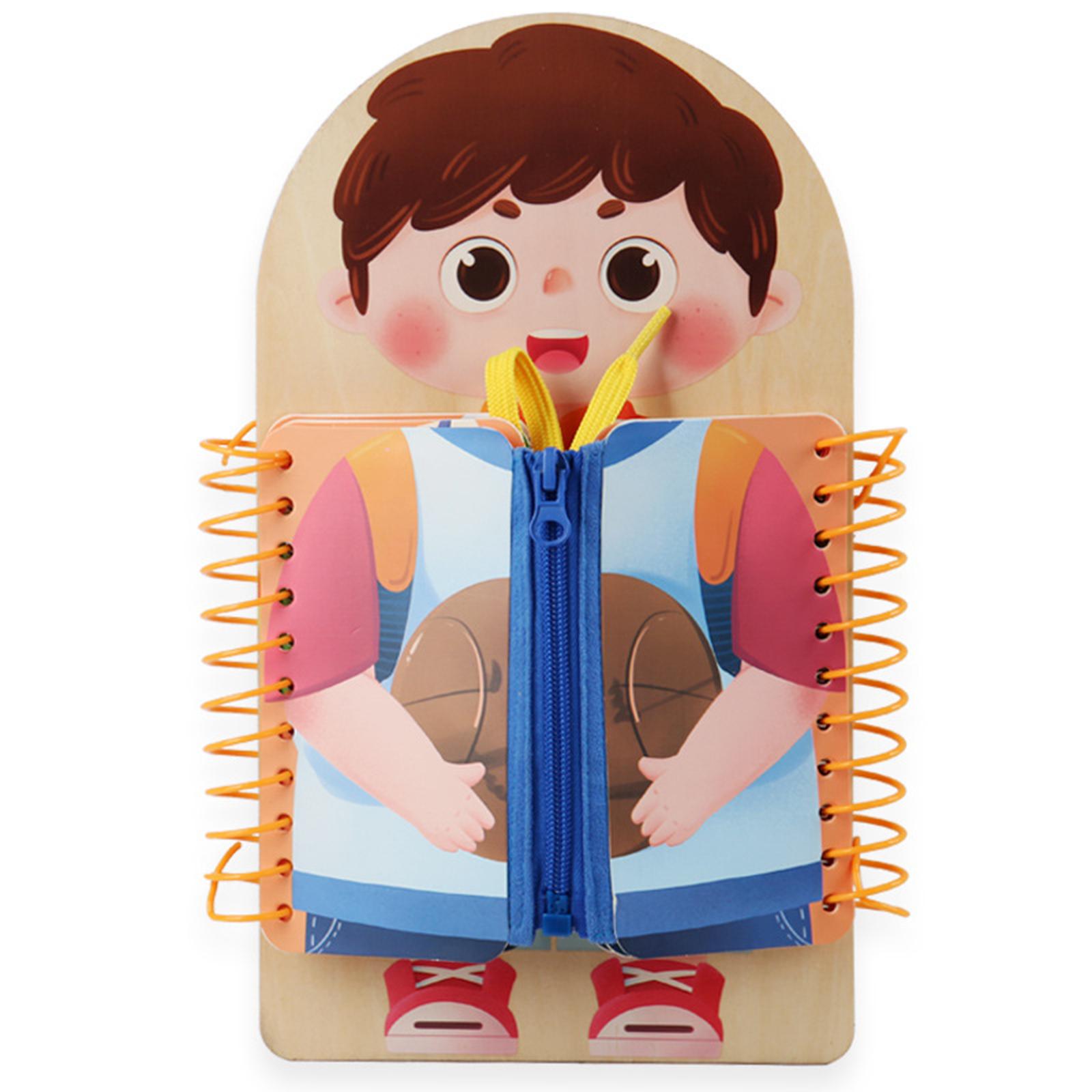 Tavola delle Attività Montesso - Montessori Wooden Busy Board Toddler recensione e prezzo