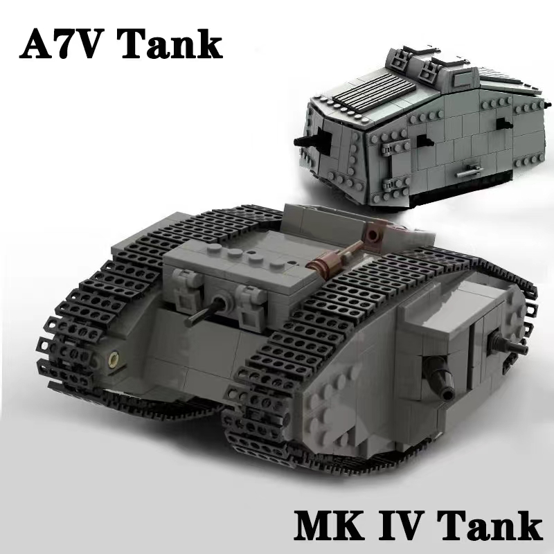 Set di Blocchi da Costruzione  - Lego Compatible Military Tank recensione e prezzo